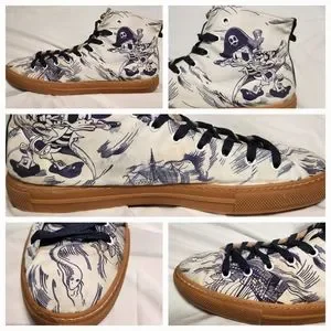 Gucci | Shoes | Gucci X Disney Donald Duck Mens 5 Hitops  display picture 1